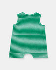 Brodie Romper | Apple Stripe