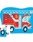 Puzzle | Mini 12pc | Fire Truck
