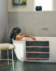 Bath Towel | Wakame Crush Stripe Bamboo