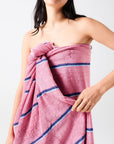 Bath Towel | Bushing Stripe Bamboo