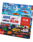 Puzzle | Above & Below - Things That Go 48pc