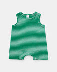 Brodie Romper | Apple Stripe