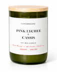 Candle | Jade 9oz Glass | Pink Lychee & Cassis