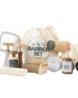 Wooden Barber Kit