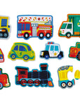 Puzzle | Lets Begin Puzzle - Vehicles 2pc