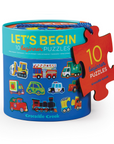 Puzzle | Lets Begin Puzzle - Vehicles 2pc