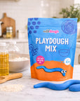 DIY Playdough Mix | Blue