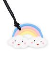 Chewable Necklace | Rainbow Pendant