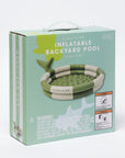 Inflatable Backyard Pool | Shark Tribe Khaki