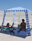 Beach Cabana | Le Weekend Mid Blue Cream