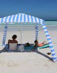 Beach Cabana | Le Weekend Mid Blue Cream