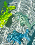Dive Buddies | Salty the Shark Aqua Neon Yellow