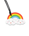 Chewable Necklace | Rainbow Pendant