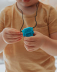 Chewable Necklace | Robot Pendant