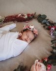 Organic Muslin Wrap | Milk