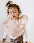 Waterproof Bib | Nude Frill