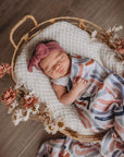 Organic Muslin Wrap | Rainbow Baby