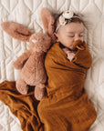 Organic Muslin Wrap | Bronze