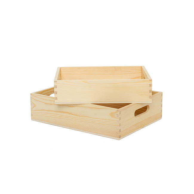 Hamper Wooden - Small