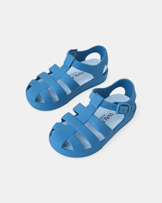 Frankie Sandal | Matte Blue