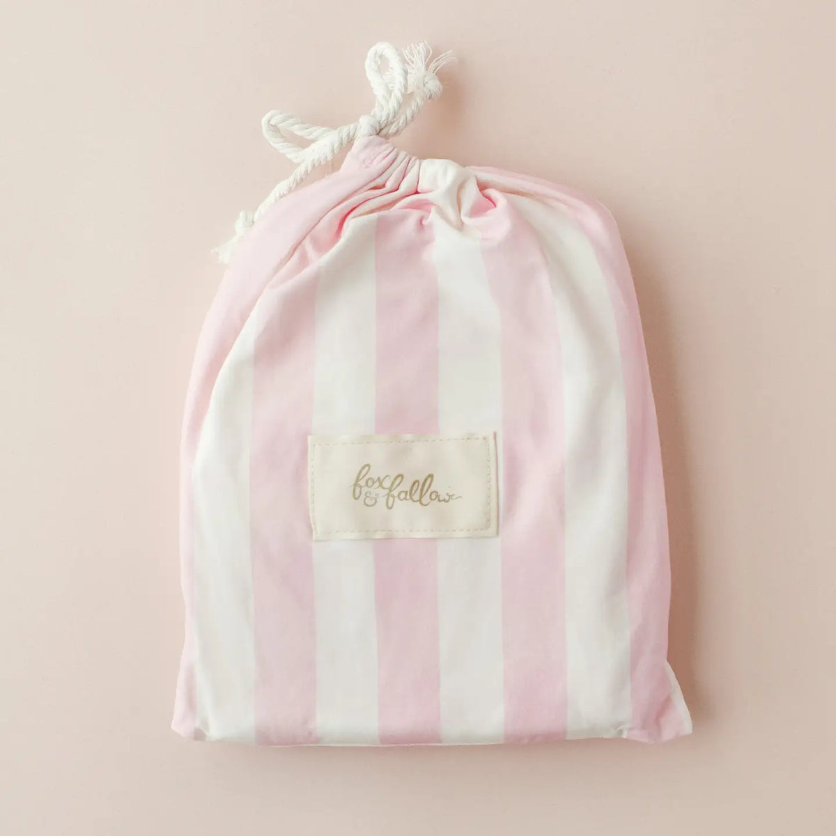 Cot Sheet Organic | Petal Stripe