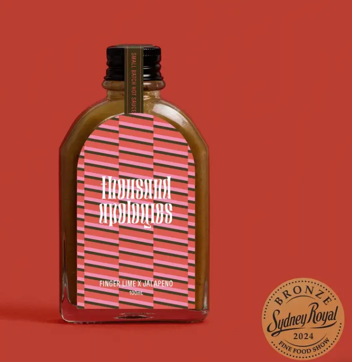 Hot Sauce | Finger Lime x Jalapeno | Mild Heat