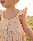 Organic Cotton Muslin Cassie Top - Meredith Morganite