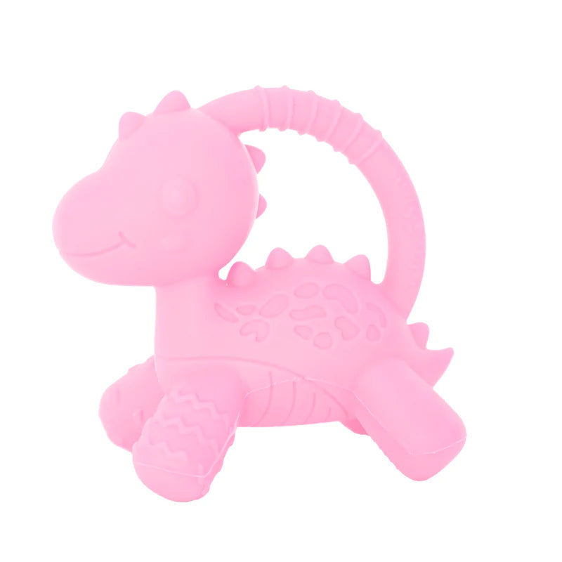 Dino Teether | Pink