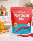 DIY Playdough Mix | Red