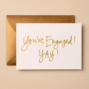 Wedding | You're Engaged! YAY - Pristine White