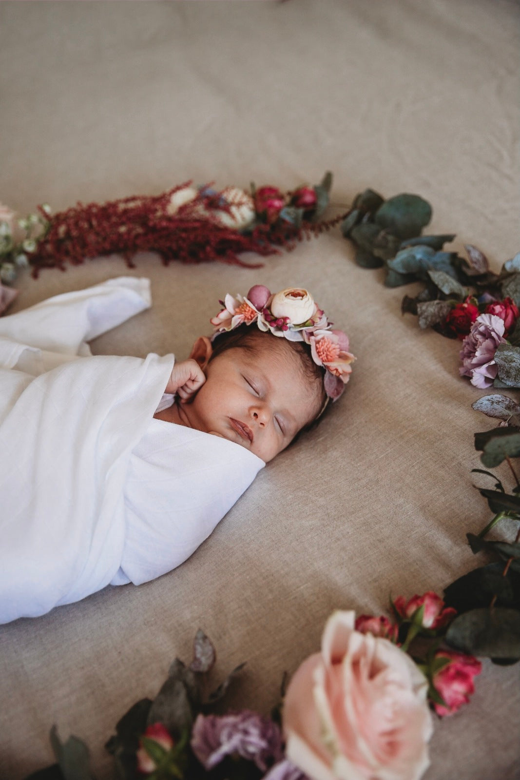 Organic Muslin Wrap | Milk