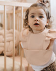 Waterproof Bib | Nude Frill