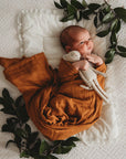 Organic Muslin Wrap | Bronze
